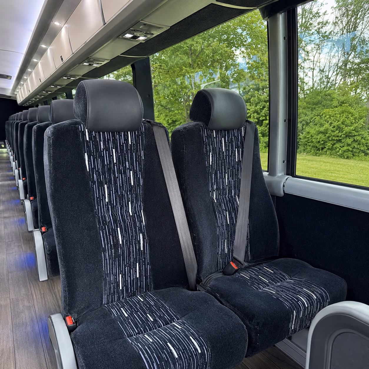 harrisonburg employee transportation onboard seating