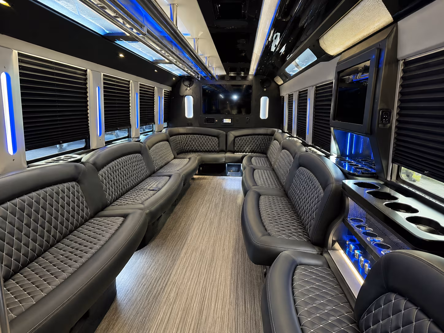 harrisonburg night on town party bus rental