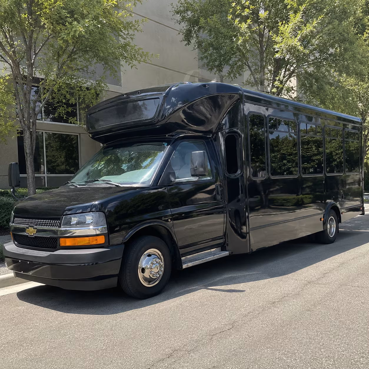 harrisonburg party bus booking step 1