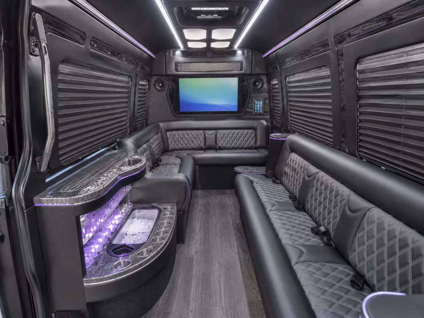 sprinter limousine inside