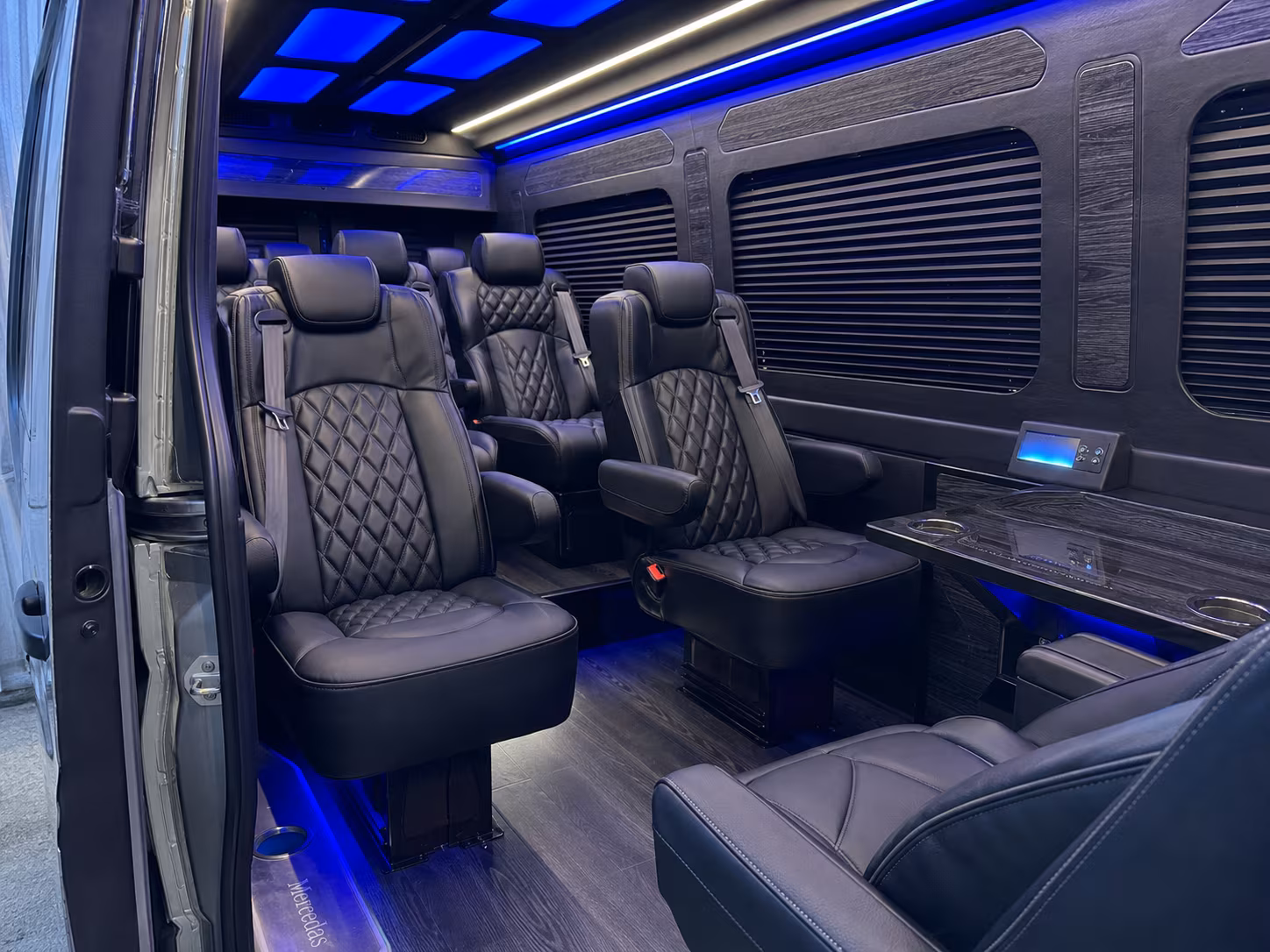 sprinter van transportation for groups and events across harrisonburg