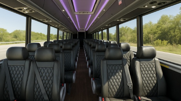 harrisonburg 15 passenger minibus inside