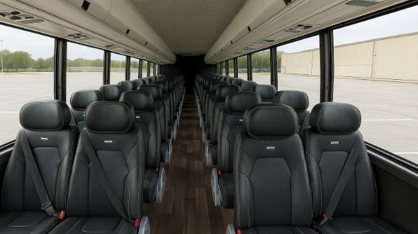 harrisonburg 18 passenger minibus inside
