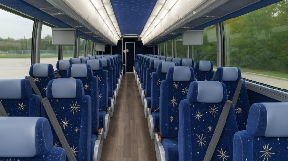 harrisonburg 54 passenger charter bus rental