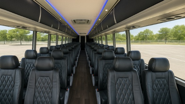 harrisonburg 55 passenger charter bus rental
