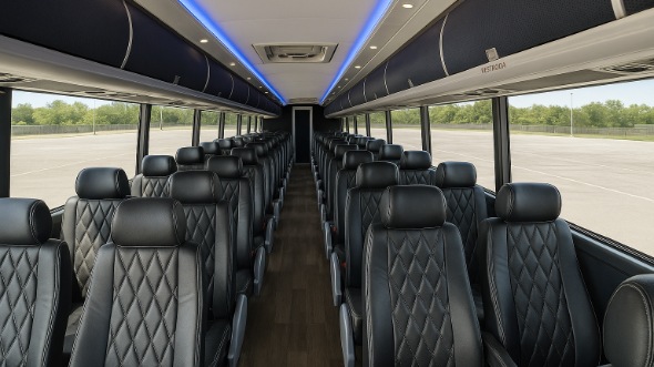 harrisonburg 56 passenger charter bus rental