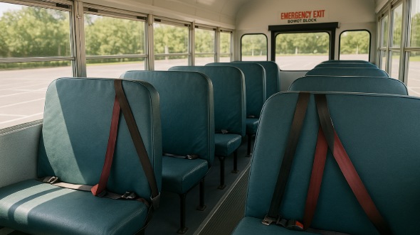 harrisonburg school bus rental inside
